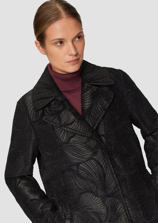 Actual product image S.Oliver Outdoor-Mantel Eleganter Mantel aus Jacquard