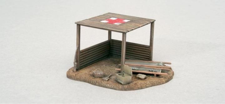 Actual product image Italeri Accessories (Fountain, command post et