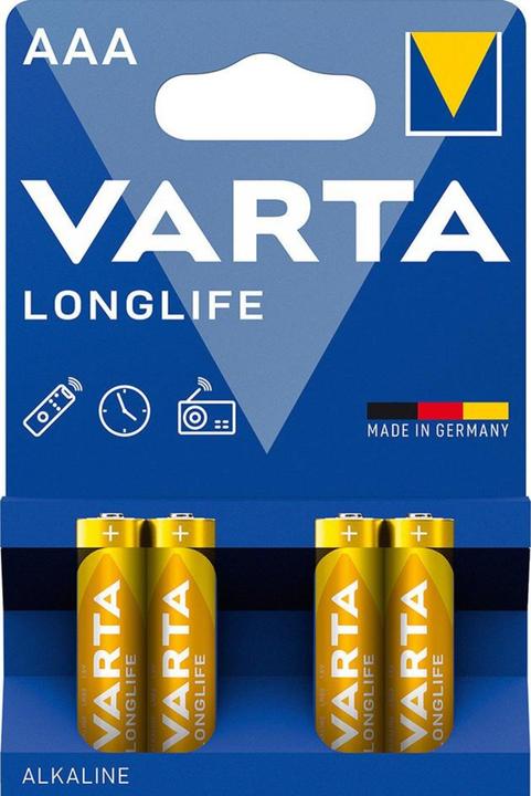 Varta Longlife (4 Stk., AAA / LR03 / Micro / R03 / AM4 / MN2400 / KR03)