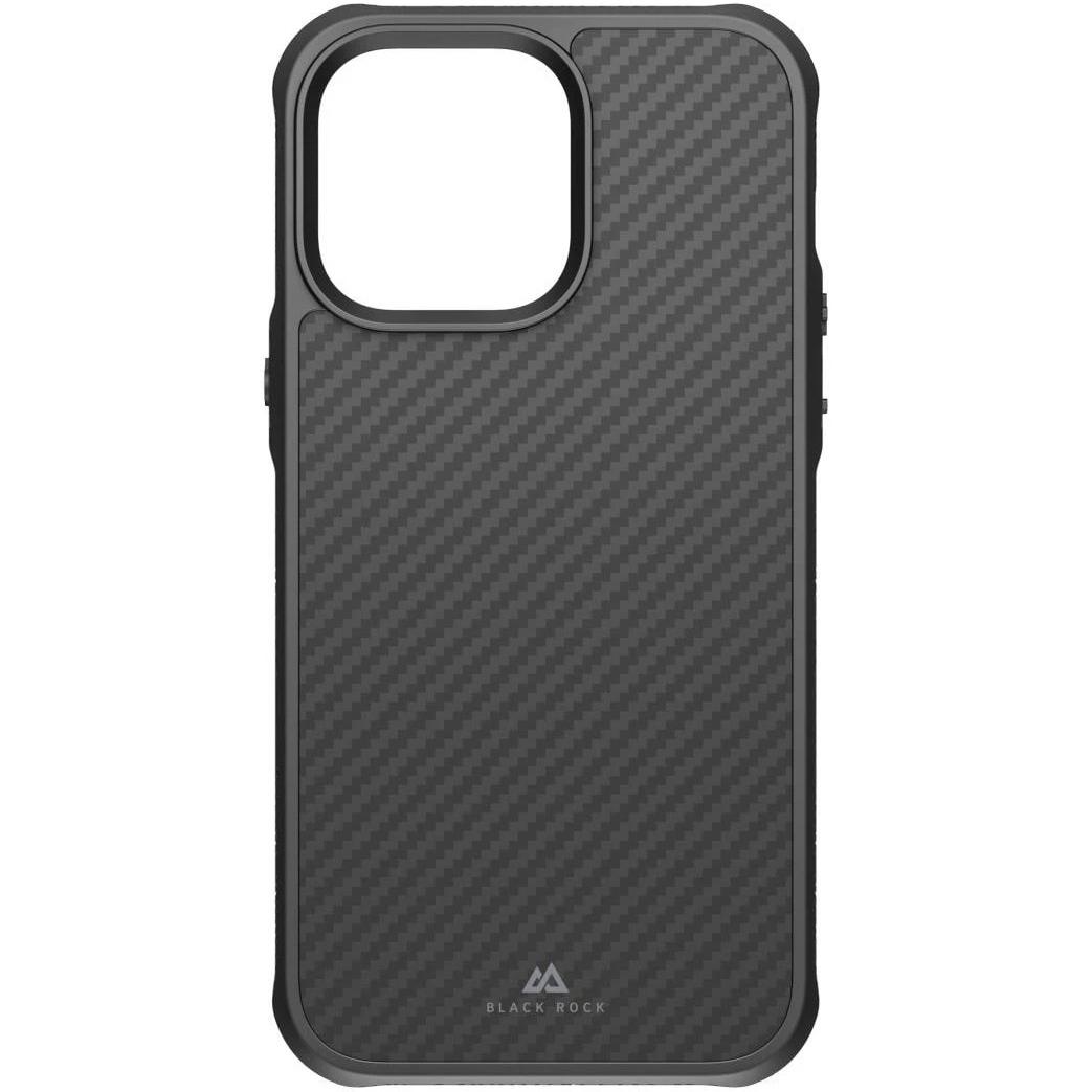 Thumbnail - Black Rock Robust Carbon (Apple iPhone 14 Pro Max), Smartphone Hülle, Schwarz
