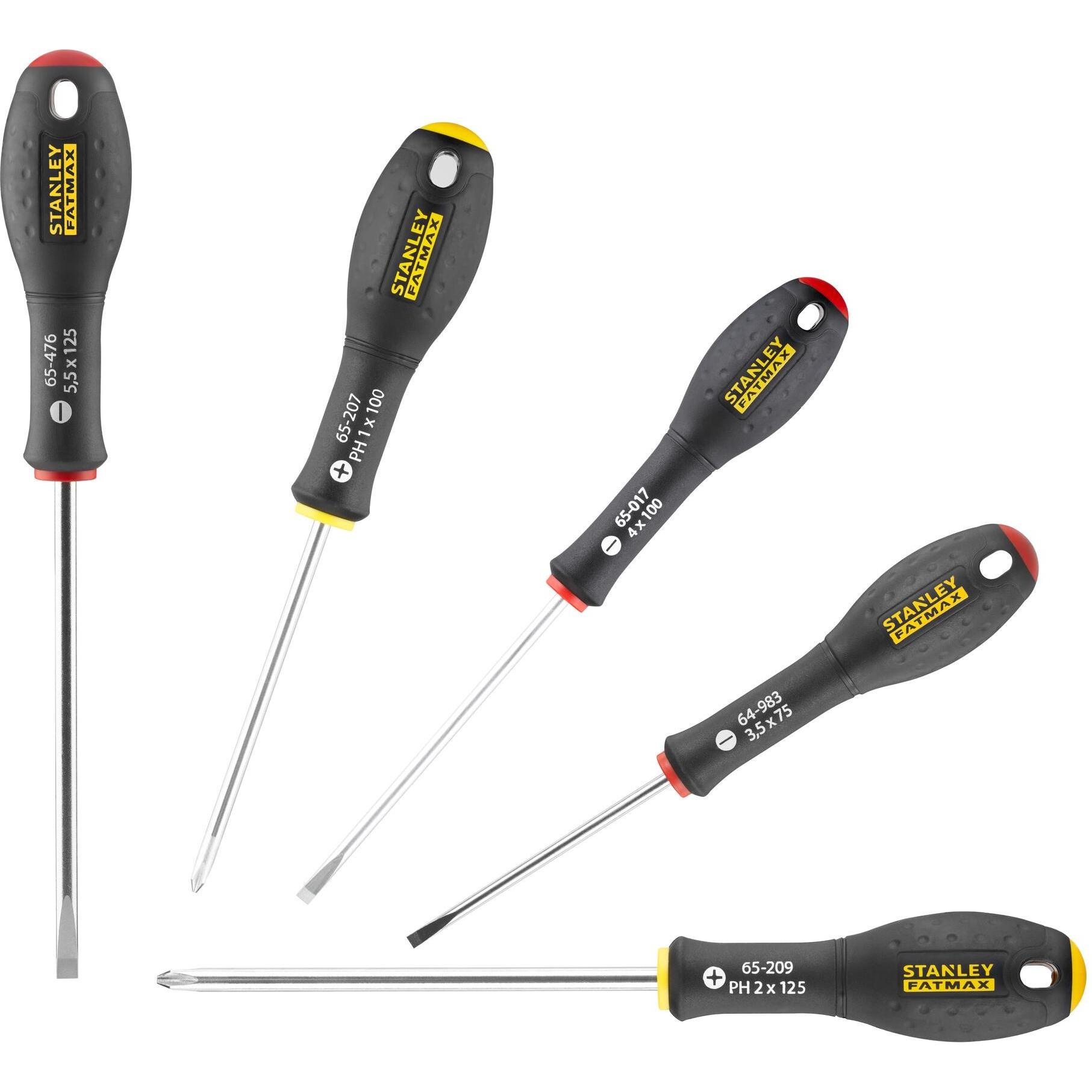 Stanley, Schraubenzieher, Stan Schraubendreher-Set FatMax 5tlg. 0-65-440