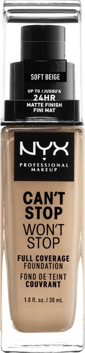 NYX Professional Make-Up Can't Stop Won't Stop (7.5 Soft Beige)
