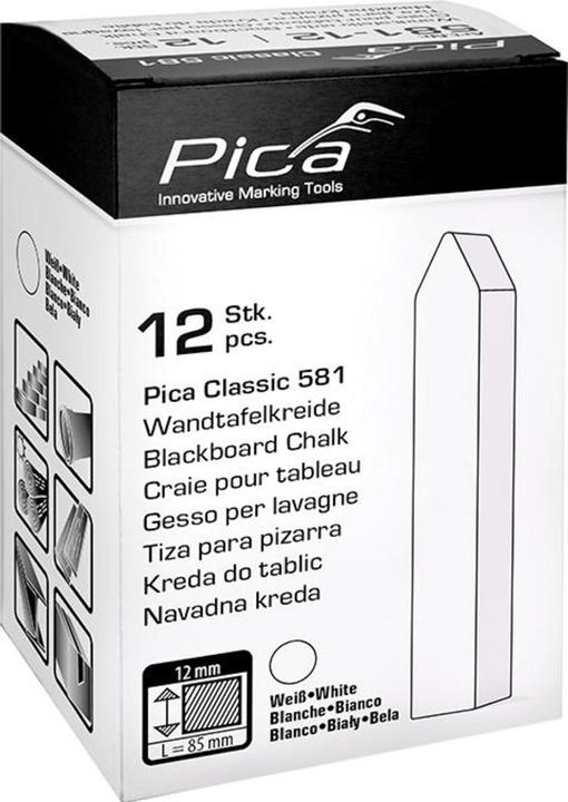 Actual product image Pica Blackboard chalk 12x12x85 mm (12x)