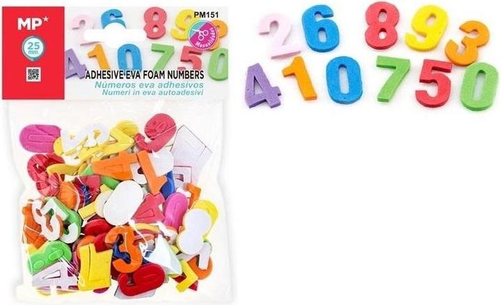 Image du produit Teka Aufkleber aus EVA-Schaumstoff mit kleinen Zahlen