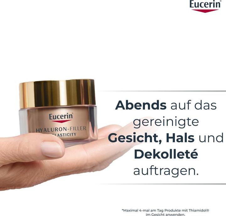 Immagine prodotto Eucerin Hyaluron-Filler + Elasticity Nachpflege Nachfüllkapsel (50 ml, Crema notte)