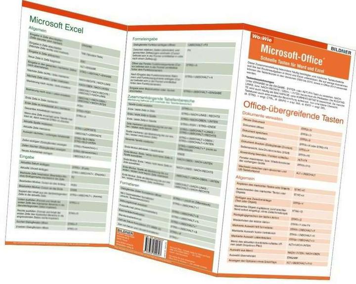 Produktbild Wo&Wie: Microsoft-Office - Schnelle Tasten für Word und Excel (Deutsch, Christian Bildner, Inge Baumeister, 2021)