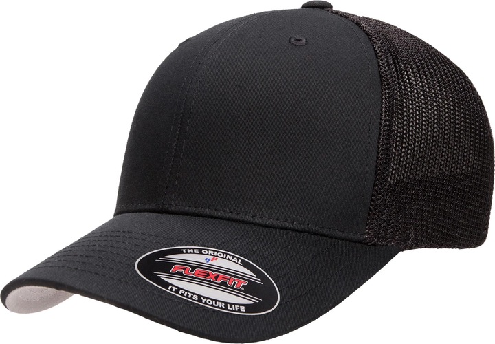 Actual product image Yupoong Unisex Adult Flexfit Mesh Trucker Cap (S/M)
