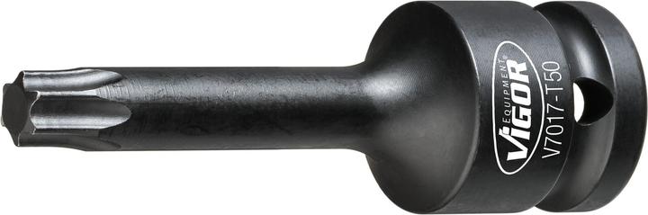 Actual product image Vigor Power impact wrench insert range for internal TORX® screws V7017
