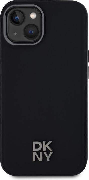 Image du produit DKNY PU Leather Stack Logo Magsafe Case for iPhone 15 Black (Apple iPhone 15)