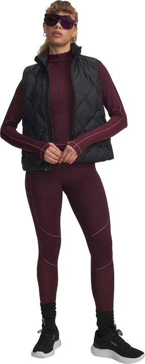 Actual product image Under Armour Womens/Ladies Textured ColdGear Half Zip Base Layer Top (40)