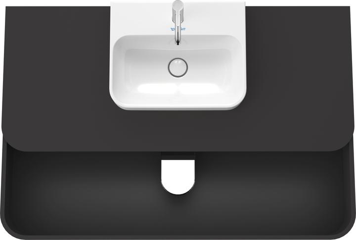 Actual product image Duravit Happy D.2 Plus Vanity unit for wall-mounted console, 1300x550 mm, 2 drawers, for top-mounted