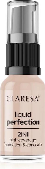 Image du produit Claresa Liquid Perfection 2In1 Concealer & Foundation With Matte Finish Liquid 103 Cool Medium 18G (cool medium)