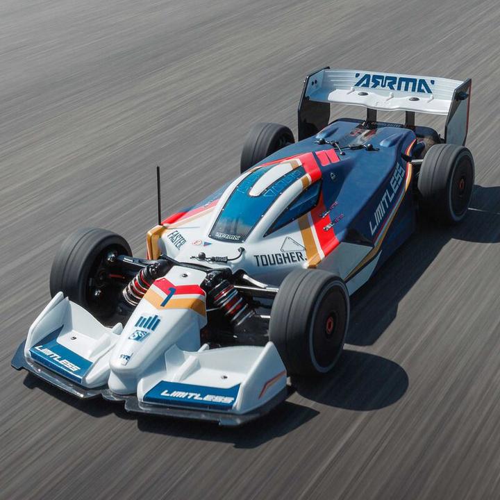 Image du produit Arrma Formel 1 Limitless 8s ARTR 1:7 - Blau / Weiss (Presque prêt à être conduite)