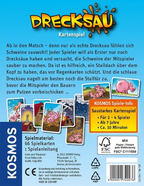 Produktbild Kosmos Drecksau (Deutsch, 2 - 4 Spieler)