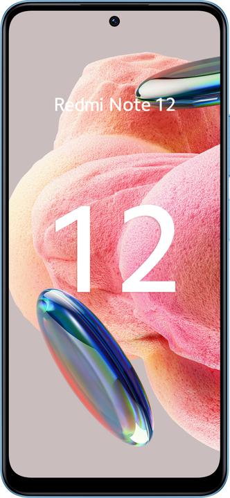 Image du produit Xiaomi Redmi Note 12 (128 Go, Bleu Glace, 6.67", Double SIM, 50 Mpx, 4G)