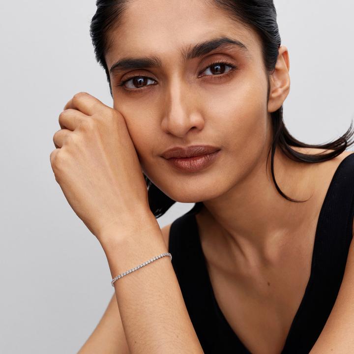 Image du produit Pandora Bracelet de tennis scintillant (16 cm, Argent 925)