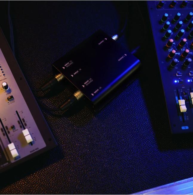 Actual product image Palmer Audio main - Passive 2-Channel Line Summing Unit (DI box)