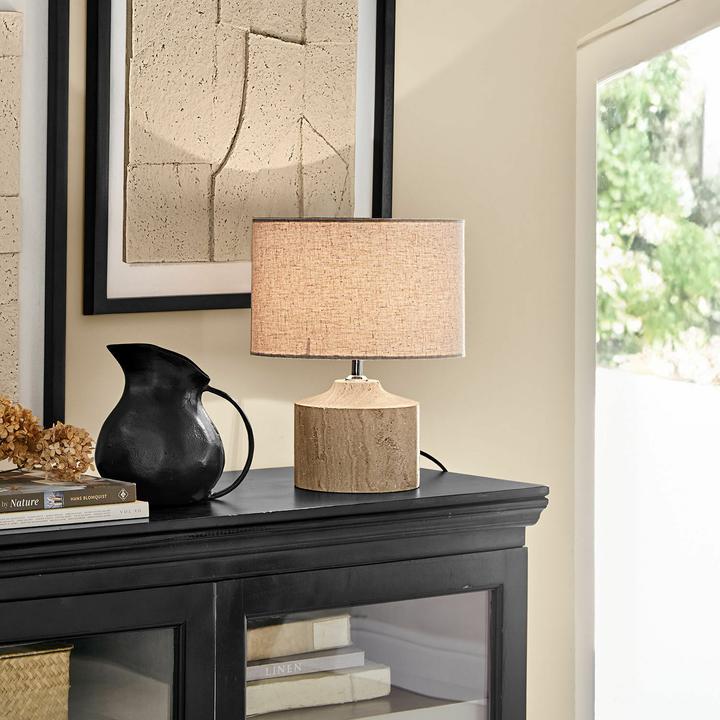Image du produit Loberon Tischlampe Caleneuve beige (E27)