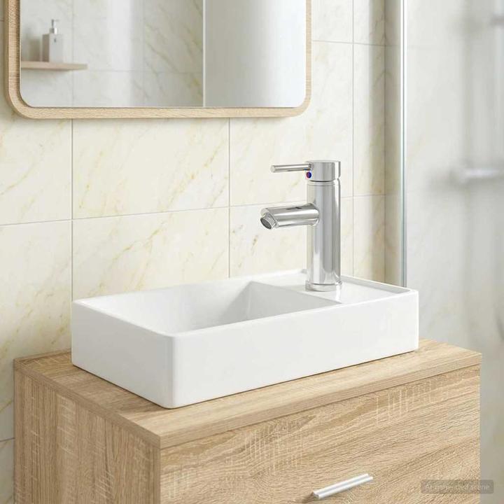 Produktbild vidaXL Badezimmerwaschbecken (225 mm, 405 mm)