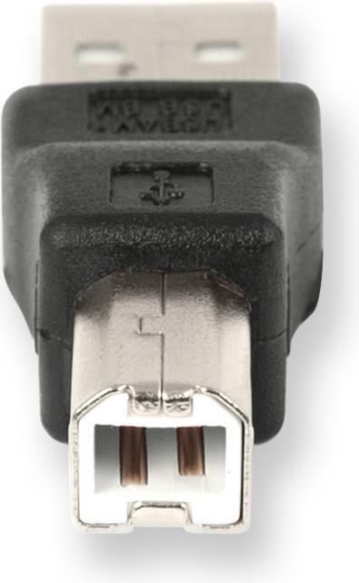 Actual product image ReTrak EUCABLERU2M USB cable 1 m USB 2.0 USB A Black (1 m, USB 2.0)