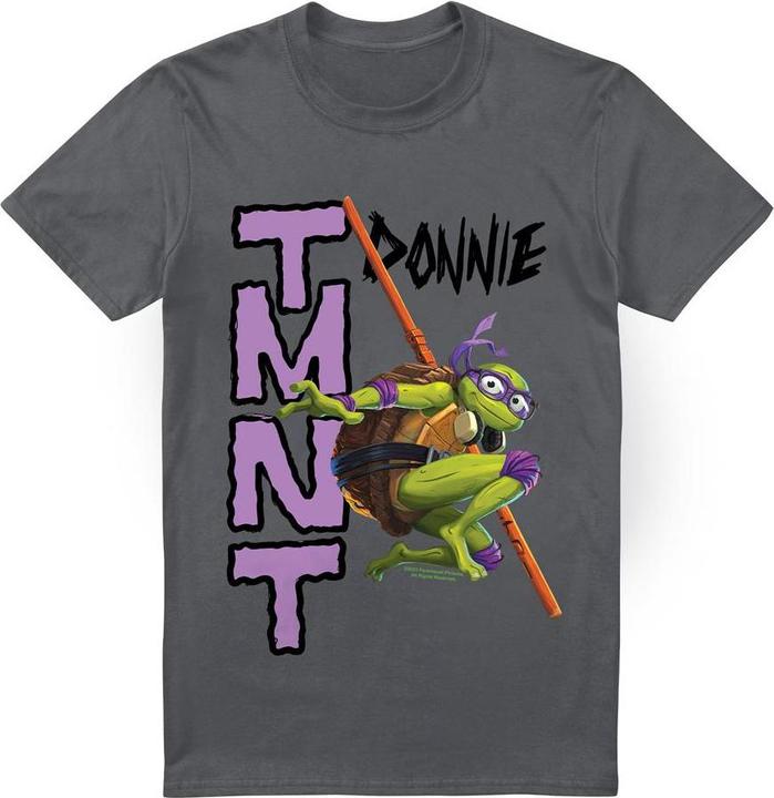 Actual product image Teenage Mutant NT Mens Mutant Mayhem Donatello T-Shirt (M)