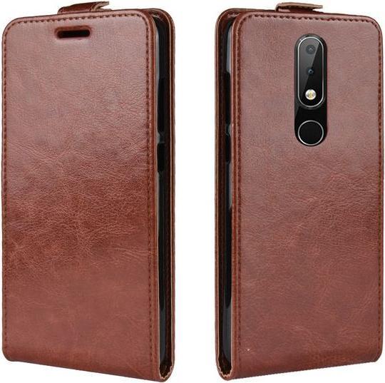 Image du produit MU Classic Crazy Horse étui en cuir Flipcase Series (Nokia 5.1 Plus)