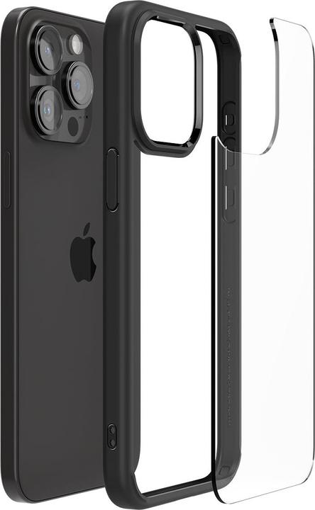 Actual product image Spigen Ultra Hybrid iPhone 15 Pro 6.1" czarny/matte black ACS06713 (Apple iPhone 15 Pro)