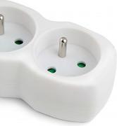 Image du produit Esperanza Power Strip 4 Sockets 1.5m White (4x, 1.50 m)