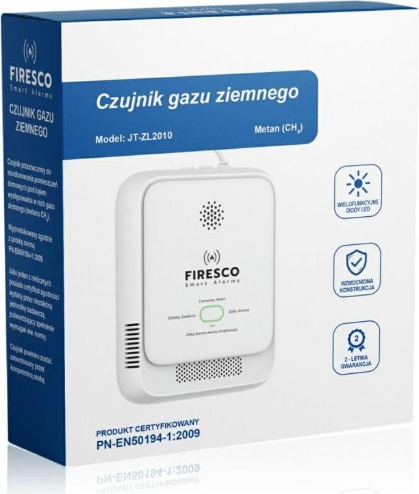 Produktbild Firesco Natural Gas Detector JT-ZL2010