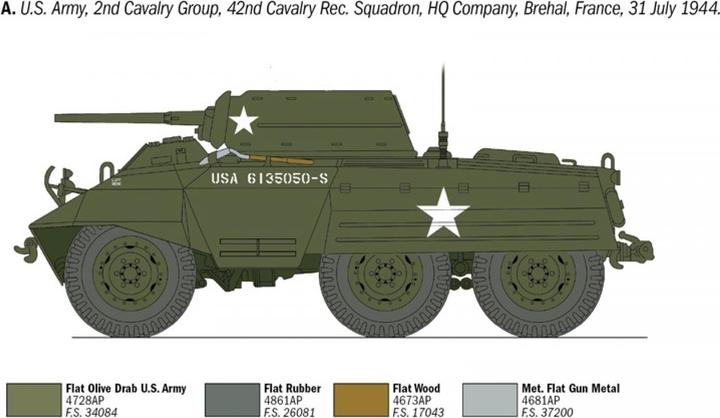 Actual product image Italeri M 8 Greyhound