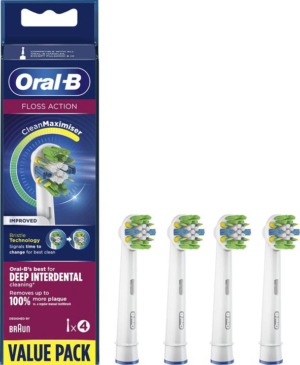 Braun Floss Action CleanMaximiser Ersatzbürsten 4 Stk. (4 x)