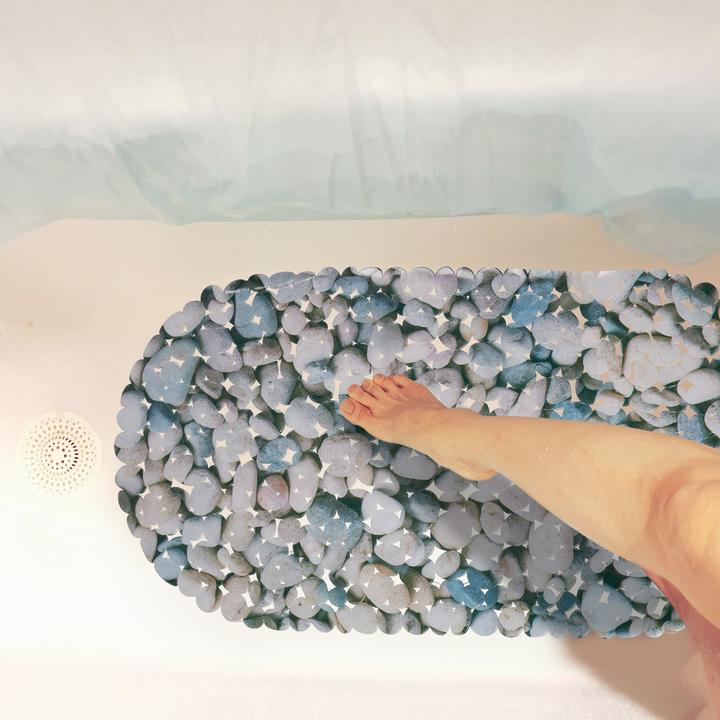 Image du produit Relaxdays Tapis pour baignoire, antidérapant (36 x 68 x 0,5 cm)