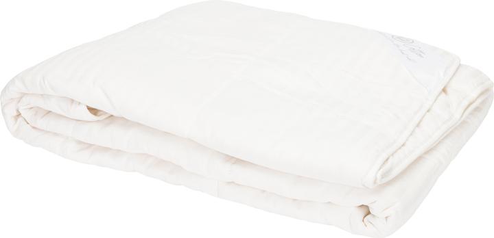 Domoletti Blanket Masterjero Natural Pure Cotton, 140 x 200 cm, white