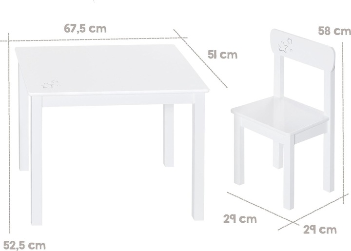 Immagine prodotto Roba Gruppo di posti a sedere per bambini (Dinette per bambini)