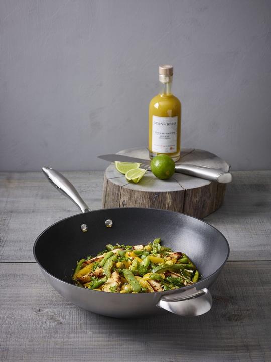 Produktbild Scanpan 32 cm Wok (32 cm, Wok Pfanne, Stahl, Aluminium)