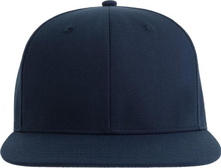 Actual product image Unisex Adult James 6 Panel Recycled Polyester Snapback Cap (One size)