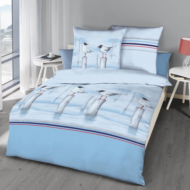 Actual product image Kaeppel Bettwäsche "Möwen" (Duvet cover, 80 x 80 cm, 155 x 200 cm)