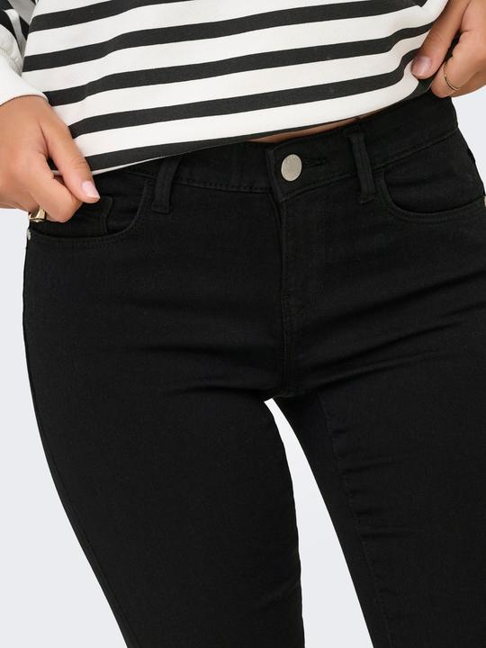 Image du produit Only Coupe rétro, taille basse évasée Jeans flare (L)