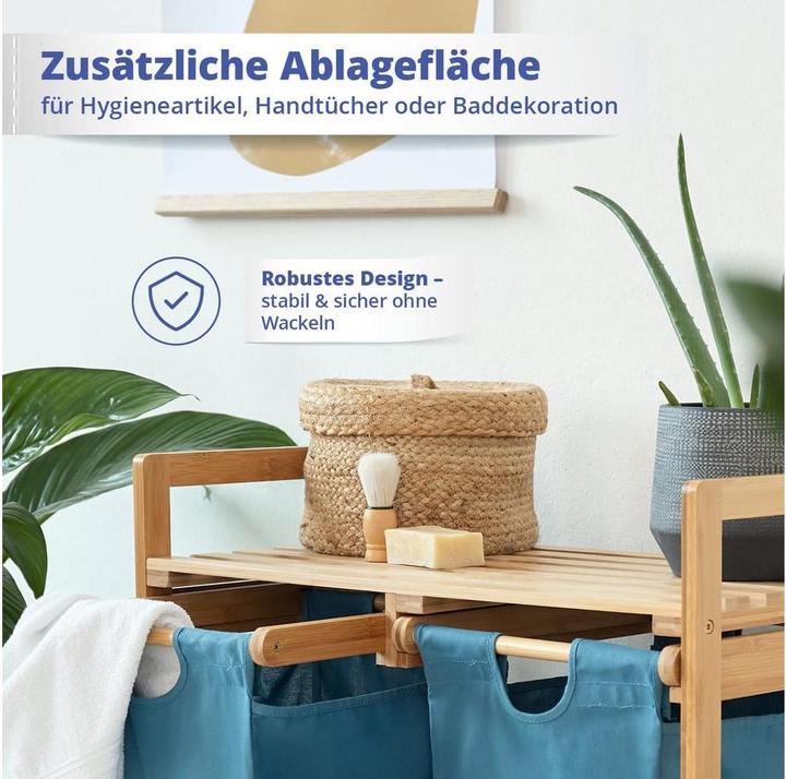 Actual product image Lumaland Wäschekorb (60 l)