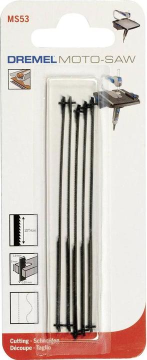 Actual product image Dremel Metal saw blade (5 pieces)