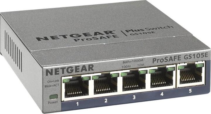 Image du produit Netgear Gs105e-200pes (5 ports)