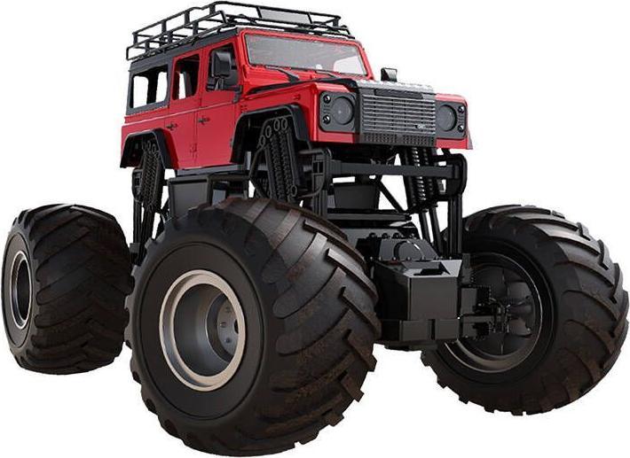 Produktbild Double Remote control RC remote control car 1:8 (red) Land Rover Defender E375-003