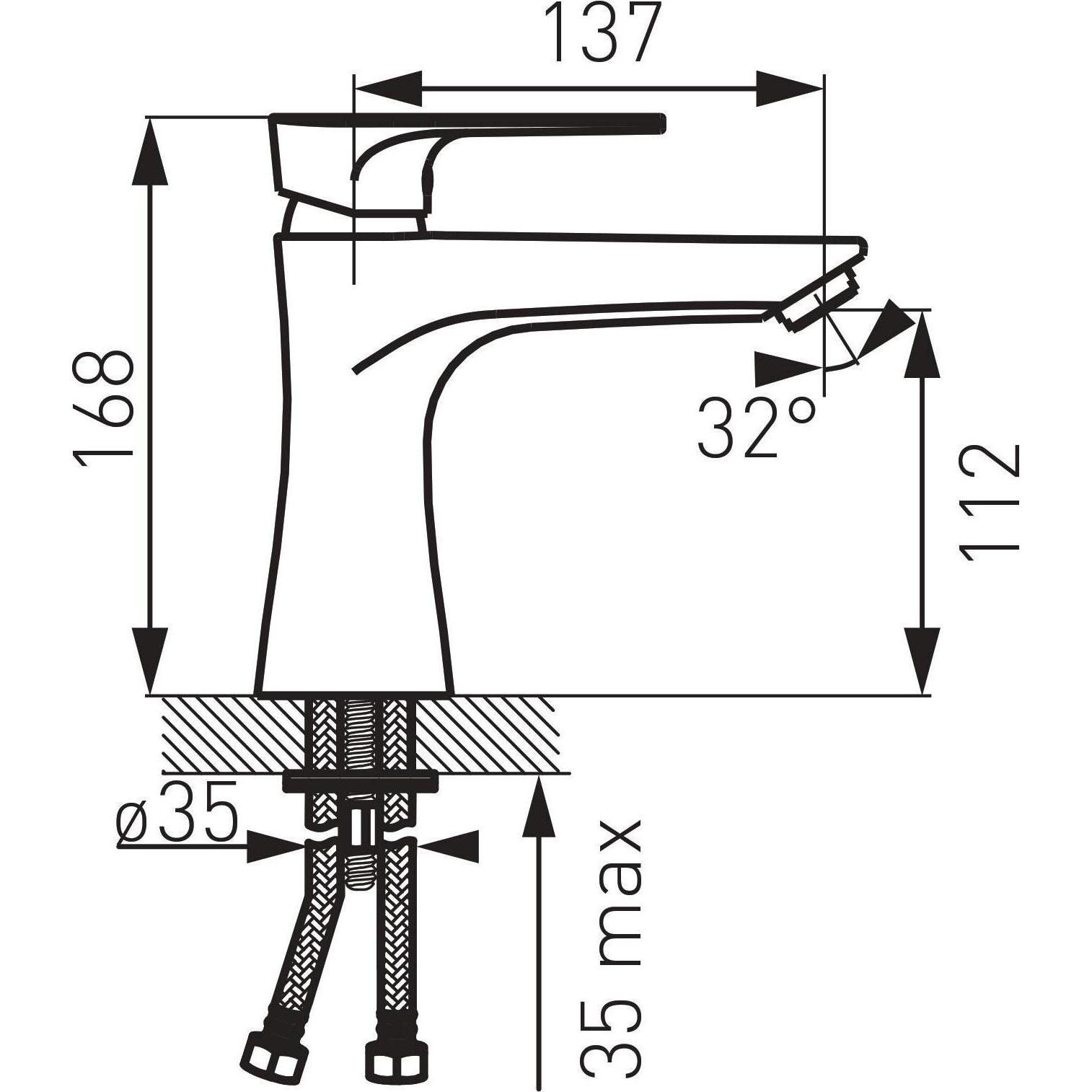 Thumbnail - FERRON, Badarmatur, Mixer Basin Scalia Bsa2