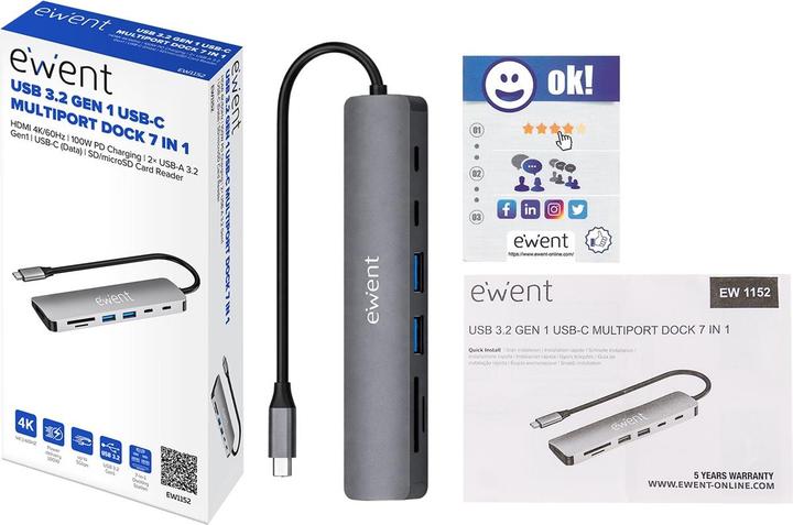 Produktbild Ewent EW1152 (USB-C)