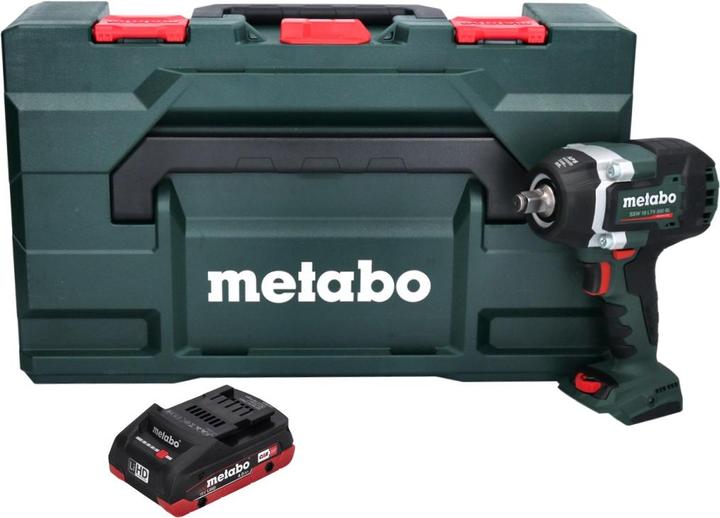 Produktbild Metabo SSW 18 LTX 800 BL Akku Schlagschrauber 18 V 800 Nm 1/2" Brushless + 1x Akku 4,0 Ah + metaBOX (Akkubetrieb)