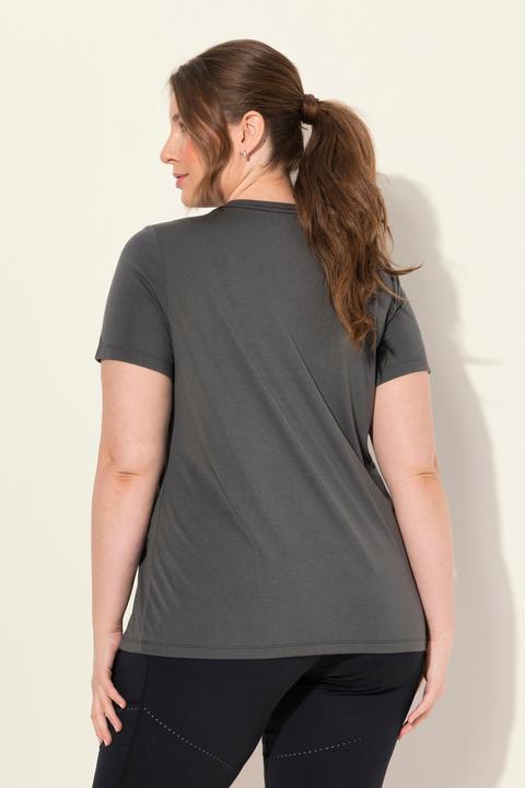 Immagine prodotto Ulla Popken Maglia funzionale con scollo a V, mezze maniche e finissaggio antibatterico (42, 44)