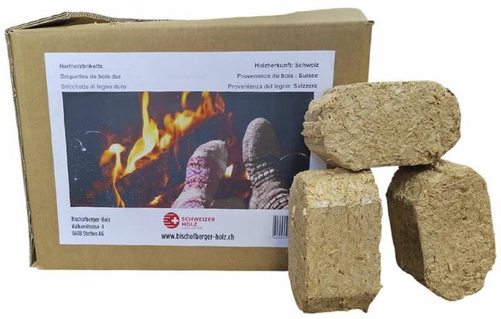 Actual product image Bischofberger Holz Hardwood briquettes (15 kg)