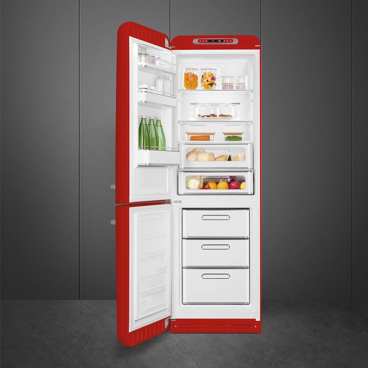 Immagine prodotto Smeg Frigorifero-congelatore in stile retrò FAB32LRD5 Rosso, Sinistro (331 l)