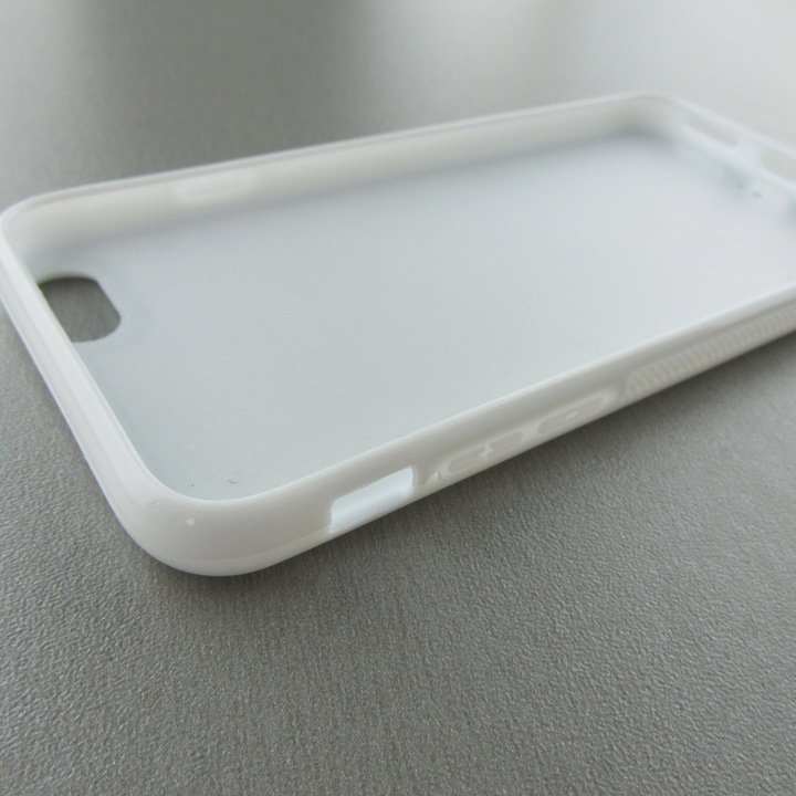 Produktbild PhoneLook Hülle Silikon weiss Purple Pink Pineapple (Apple iPhone 6)