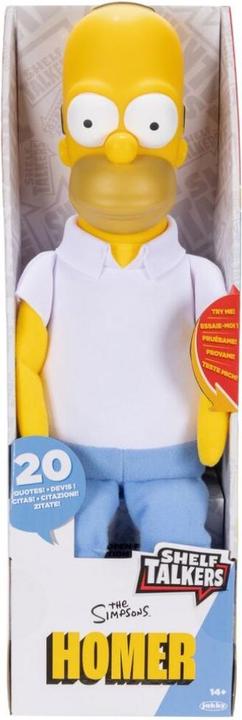 Actual product image Jakks Pacific Simpsons plush figure talking Homer 33 cm *English version*